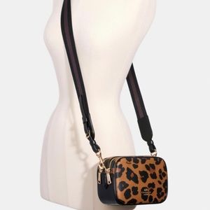Coach Jes Leopard Crossbody bag